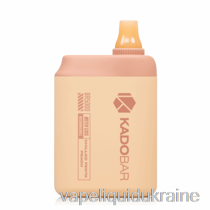 Vape Liquid Ukraine Kado Bar BR5000 Disposable Chilled Fenta Peach
